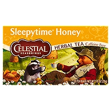 Celestial Seasonings Sleepytime Honey Herbal Tea Bags, 20 count, 1.0 oz