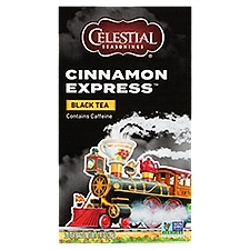 Celestial Seasonings Black Tea Bags, Cinnamon Express, 1.4 Ounce