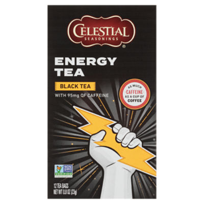 Celestial Seasonings® Energy Tea Black Tea Bags 12 ct Box The Fresh
