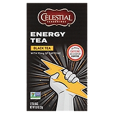 Celestial Seasonings Energy Tea Black Tea Bags, 0.8 Ounce