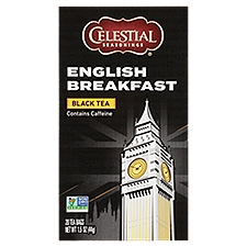 Celestial Seasonings English Breakfast Black, Tea Bags, 1.5 Ounce