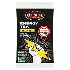 Celestial Seasonings Energy Black, Tea Bags, 0.2 Ounce