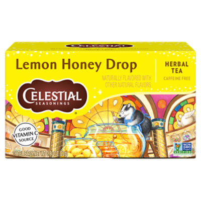 Celestial Seasonings Lemon Honey Drop Herbal Tea Bags, 16 count, 0.80 oz