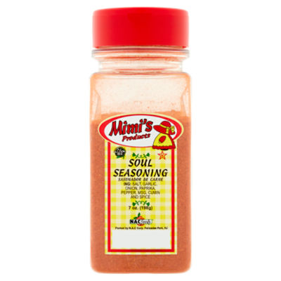 SOUL SEASONING S/S 7 OZ/12CT - Gold Star Distribution Inc