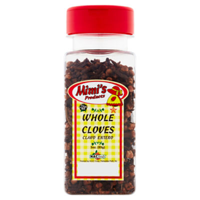 Mimi's Products Whole Cloves, 3 oz