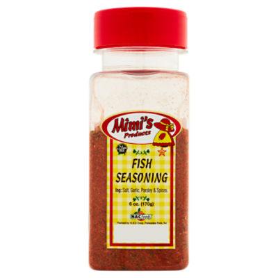 Mimi's Products Fish Seasoning, 6 oz