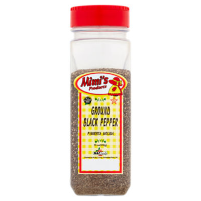 Mimi's Products Ground Black Pepper, 11 oz