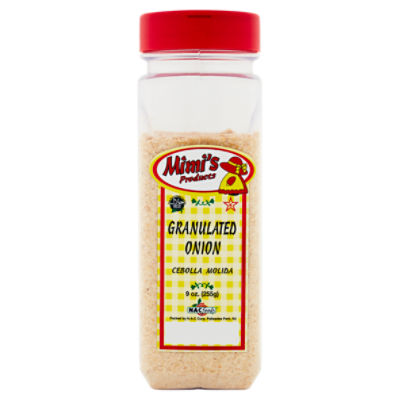 Mimi's Products Granulated Onion, 9 oz
