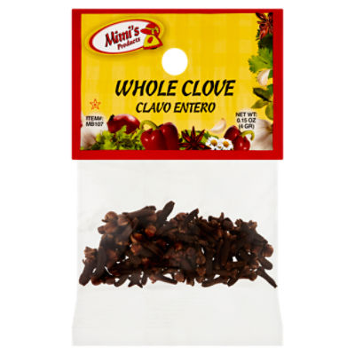 Mimi's Products Whole Clove, 0.15 oz