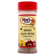 Mimi's Products Ground Black Pepper, 1.25 oz