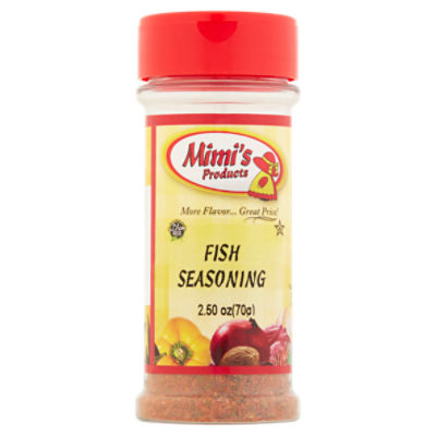 Mimi's Products Fish Seasoning, 2.50 oz