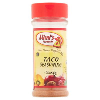 Mimi's Products Taco Seasoning, 1.75 oz