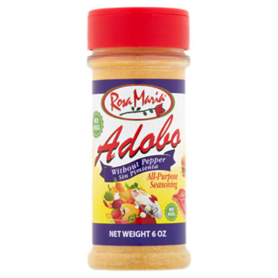 Rosa Maria Adobo without Pepper All-Purpose Seasoning, 6 oz