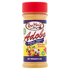 Rosa Maria Adobo without Pepper All-Purpose Seasoning, 6 oz