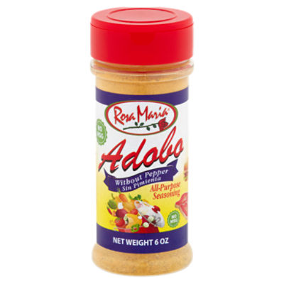 Rosa Maria Adobo without Pepper AllPurpose Seasoning, 6 oz
