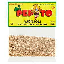Mi Pepito Natural Sesame Seeds, 2.0 oz