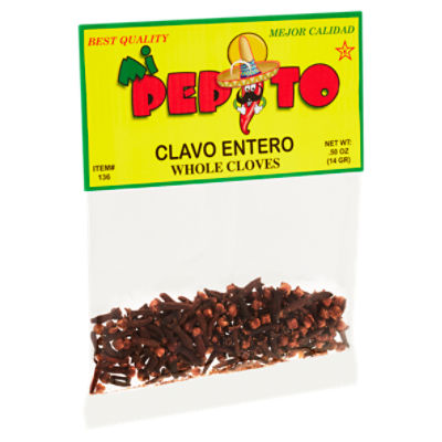 Mi Pepito Whole Cloves, .50 oz