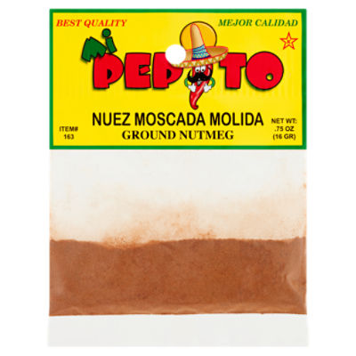 Mi Pepito Ground Nutmeg, .75 oz