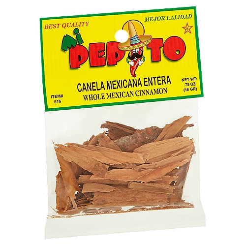 Mi Pepito Whole Mexican Cinnamon, .75 oz