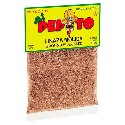 Mi Pepito Ground Flax Seed, 3.0 oz