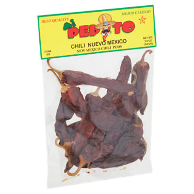 Mi Pepito New Mexico Chili Pods, 3.0 oz