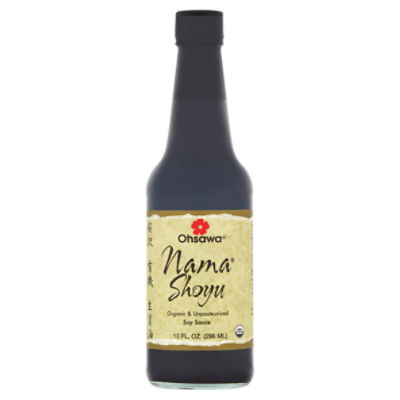 Ohsawa Nama Shoyu Organic & Unpasteurized Soy Sauce, 10 fl oz