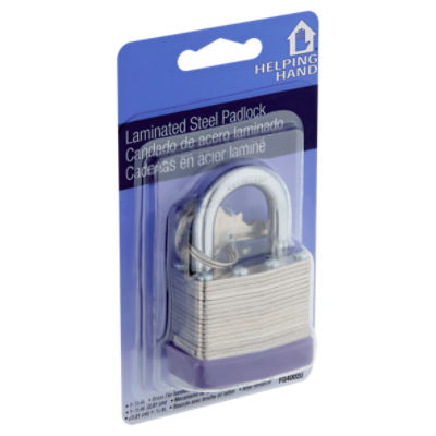 Helping Hand Laminated Steel Padlock