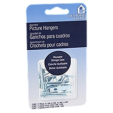 Helping Hand Assorted, Picture Hangers, 11 Each