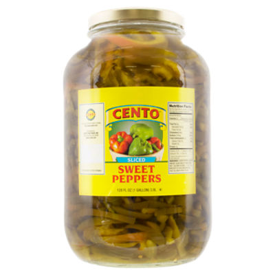 Cento Sliced Sweet Peppers, 128 fl oz