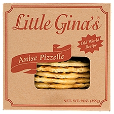 Little Gina's Anise Pizzelle, 9 oz
