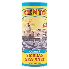 Cento Coarse Sicilian Sea Salt, 17.6 oz