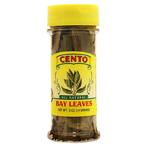 Cento All Natural Bay Leaves, .5 oz