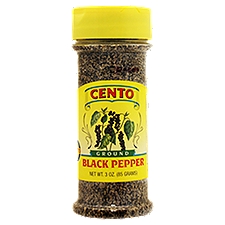 Cento Ground Black Pepper, 3 oz, 3.75 Ounce