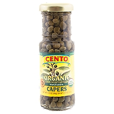 Cento Capers, Organic Nonpareil, 3.5 Ounce