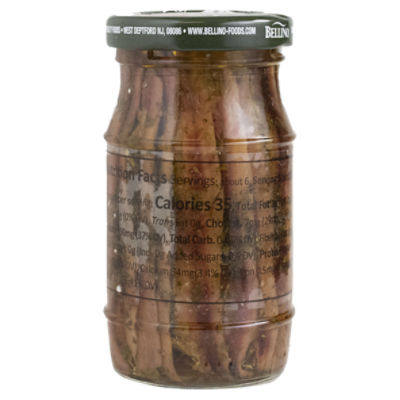 Bellino Garlic & Parsley Anchovies in Olive Oil, 4.25 oz