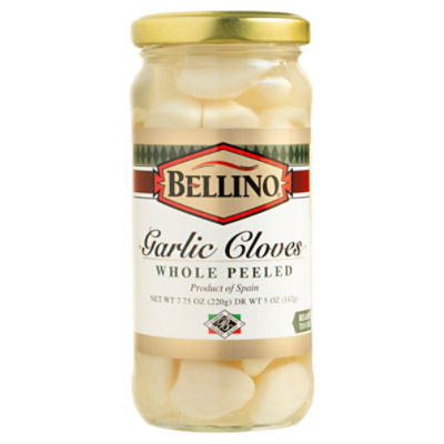 Bellino Whole Peeled Garlic Cloves, 7.75 oz
