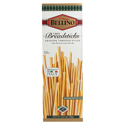 Bellino Grissini Torinesi Style Thin Breadsticks, 4.25 oz