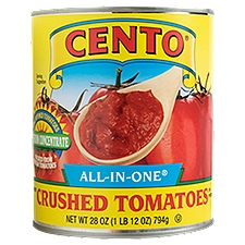 Cento All-In-One Chunky Crushed in Puree, Tomatoes, 28 Ounce