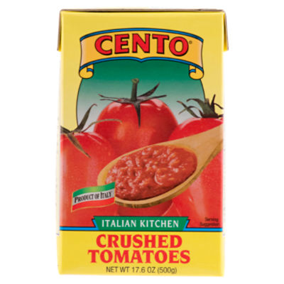 Cento Italian Kitchen Crushed Tomatoes, 17.6 oz