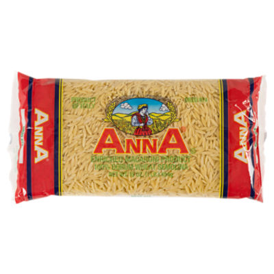 Anna Orzo #74 Pasta, 16 oz, 16 Ounce