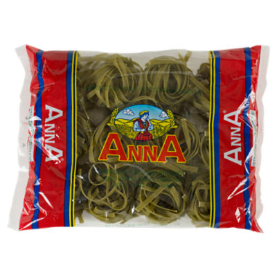 Anna Fettuccine Nests Green #107 Pasta, 16 oz