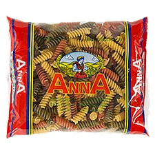 Anna Fusilli Tricolor # 109 Pasta, 16 oz, 16 Ounce