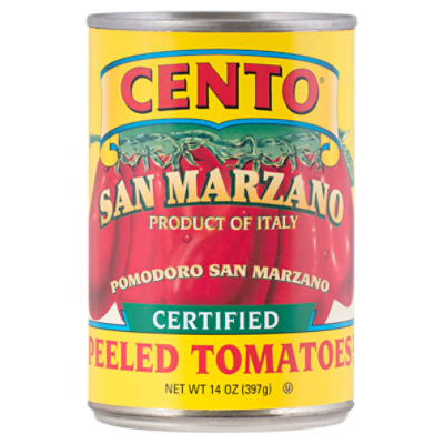 Cento San Marzano Certified Whole Peeled Tomatoes, 14 oz, 14 Ounce