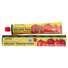 Cento Double Concentrated Organic Tomato Paste, 4.56 oz, 4.56 Ounce