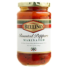 Bellino Roasted Peppers, Marinated, 12 Ounce