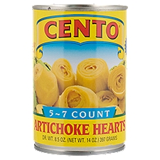Cento 5-7 Count, Artichoke Hearts, 14 Ounce