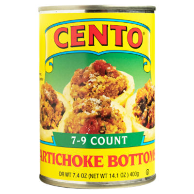 CENTO Artichoke Bottoms, 14.1 oz, 14 Ounce