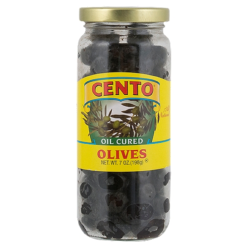 Cento Oil Cured Olives, 7 oz