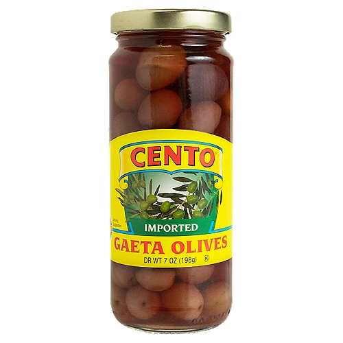 CENTO Imported Gaeta Olives, 7 oz