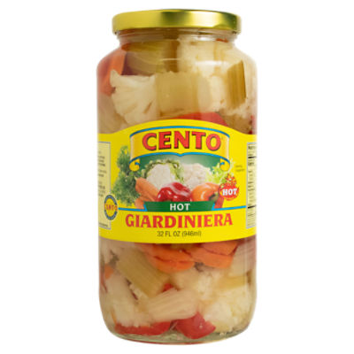 CENTO Hot Giardiniera, 32 fl oz